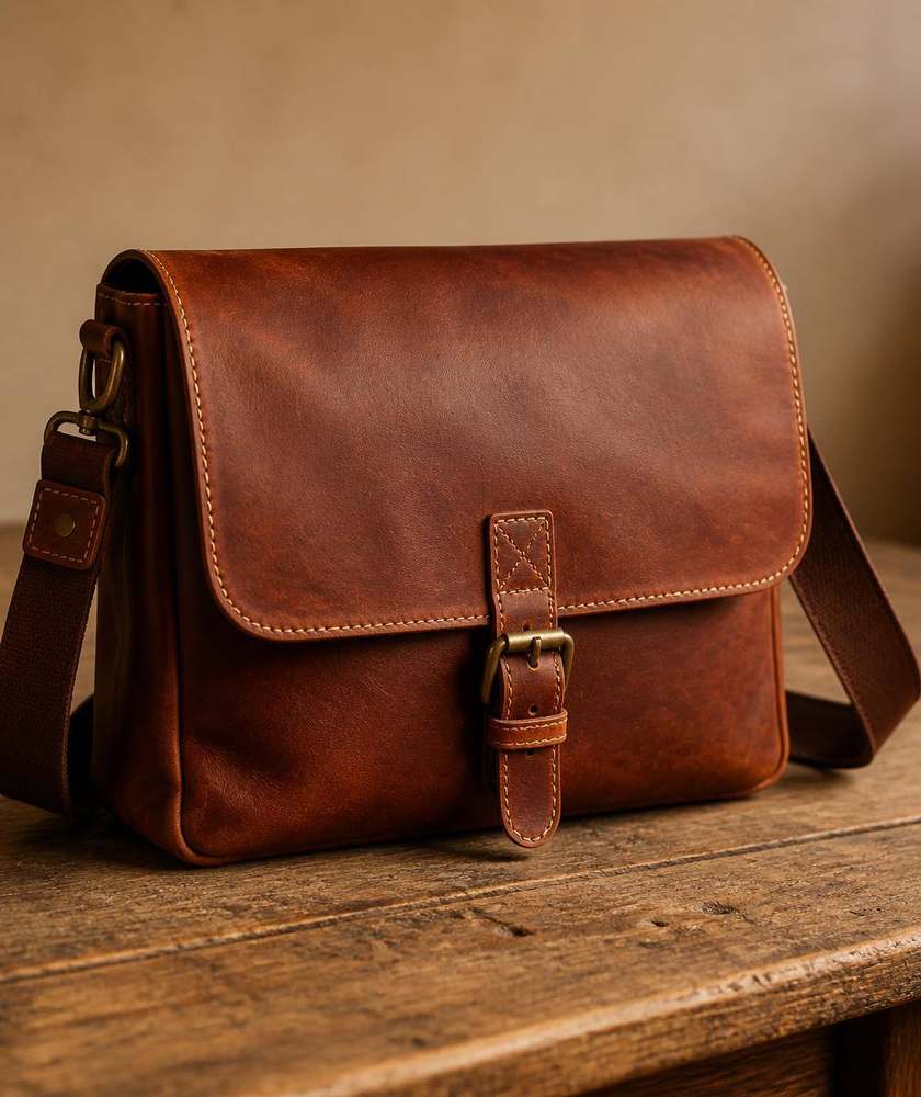 Heritage Leather Satchel